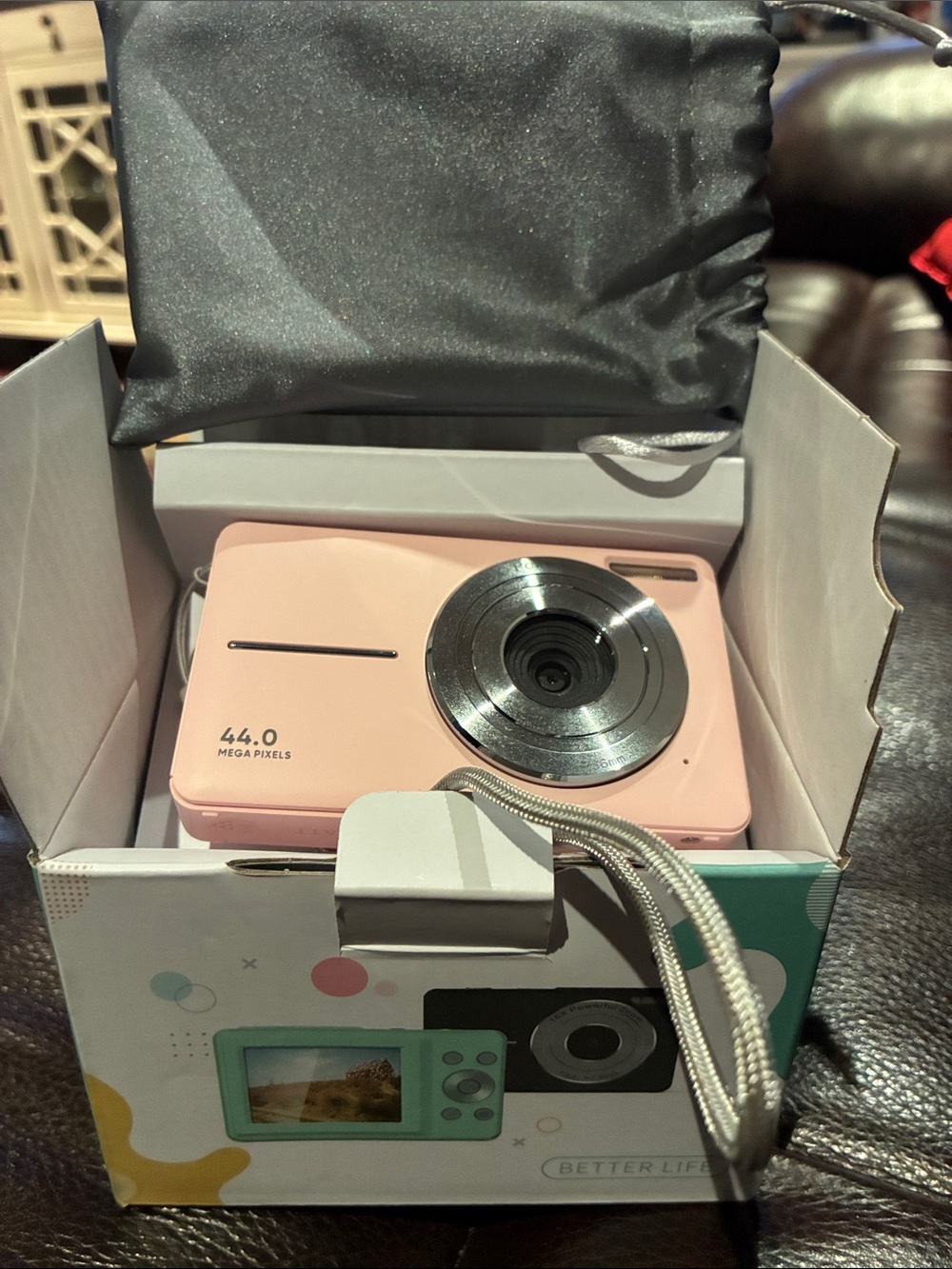 Better Life digital camera in Pink new